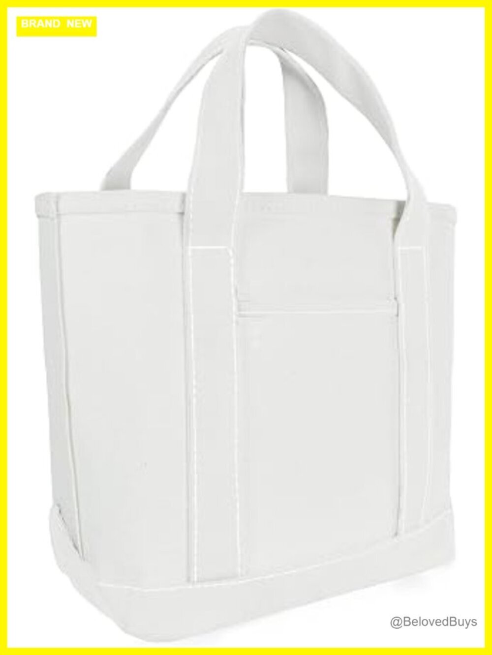 Heavy Duty 24oz Cotton Canvas Tote Bag With Expandable Gusset